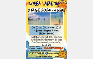 Stage 2024 - Tiahura - Dès 5 ans