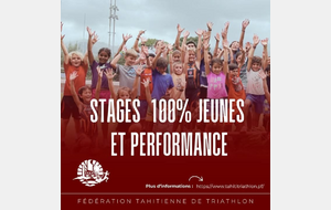 Stage triathlon - Moorea - fédération 