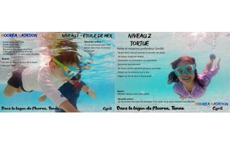 3/6 ans - Natation et aisance dans l'eau