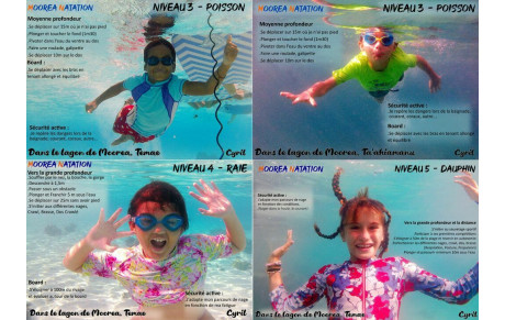6/10 ans - Natation, Sauvetage sportif et course à pied